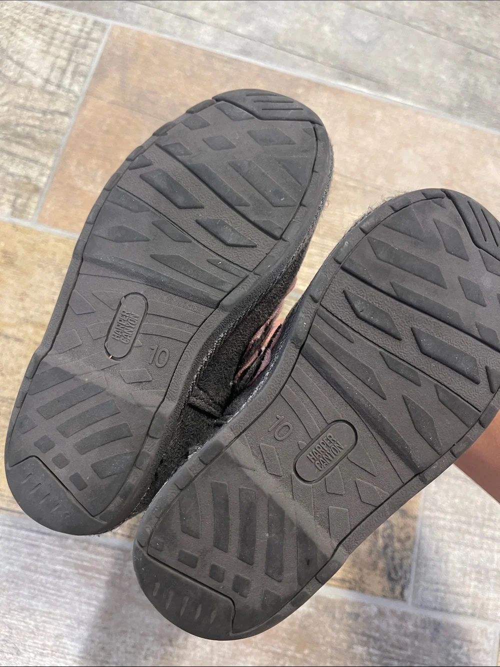 Harper Canyon Toddler Girls Gray Owl Boots Size 10